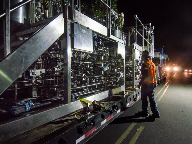 Machinery Moving San Diego Night and Day