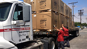 San Diego, CA Heavy Machinery Movers | Boxed and Crated Equipment